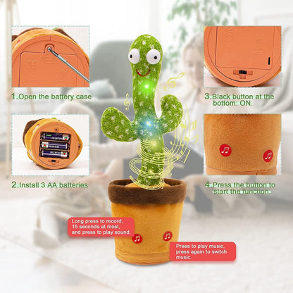 Dancing Cactus Talking Toy